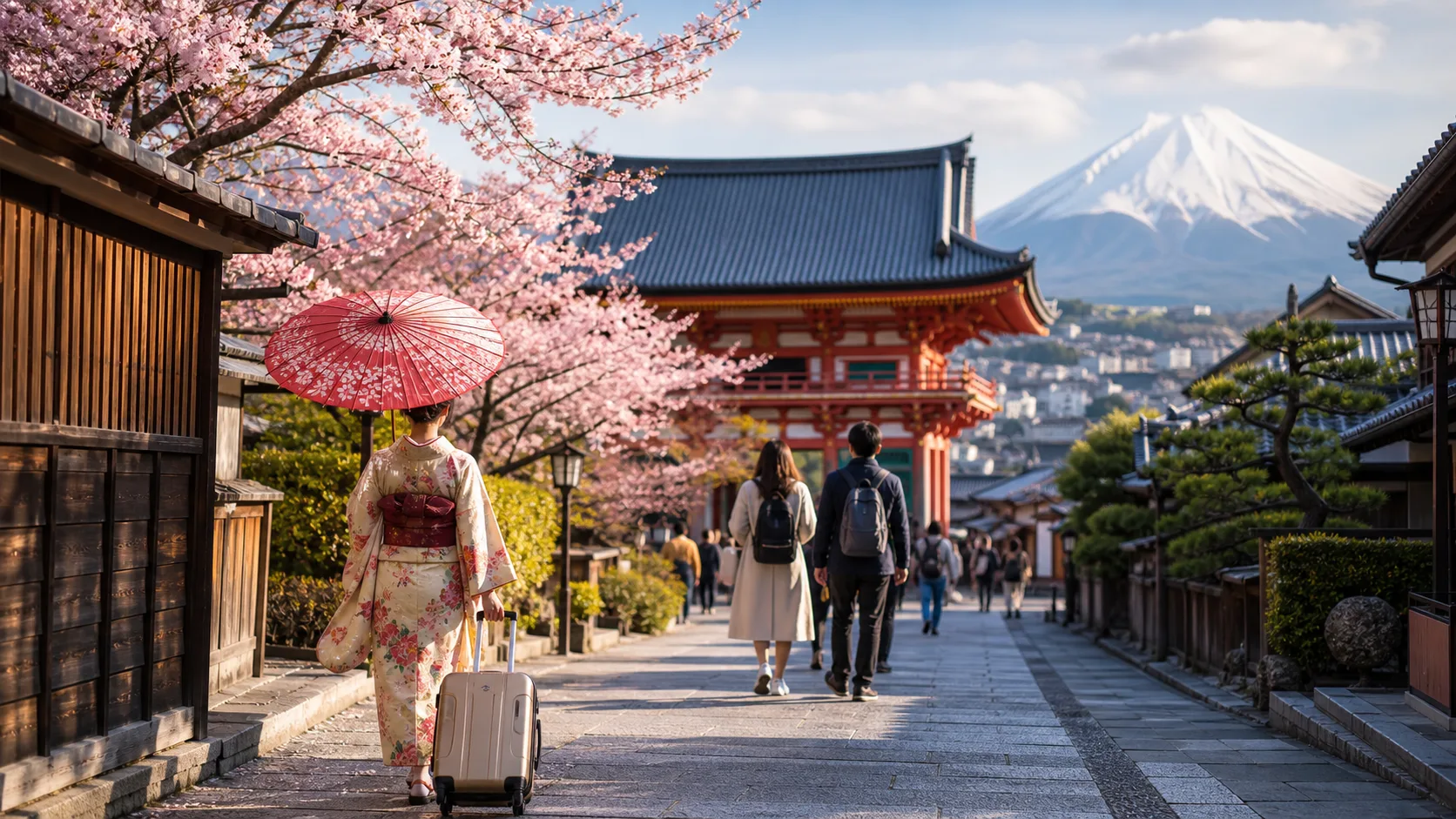 Japan travel destination