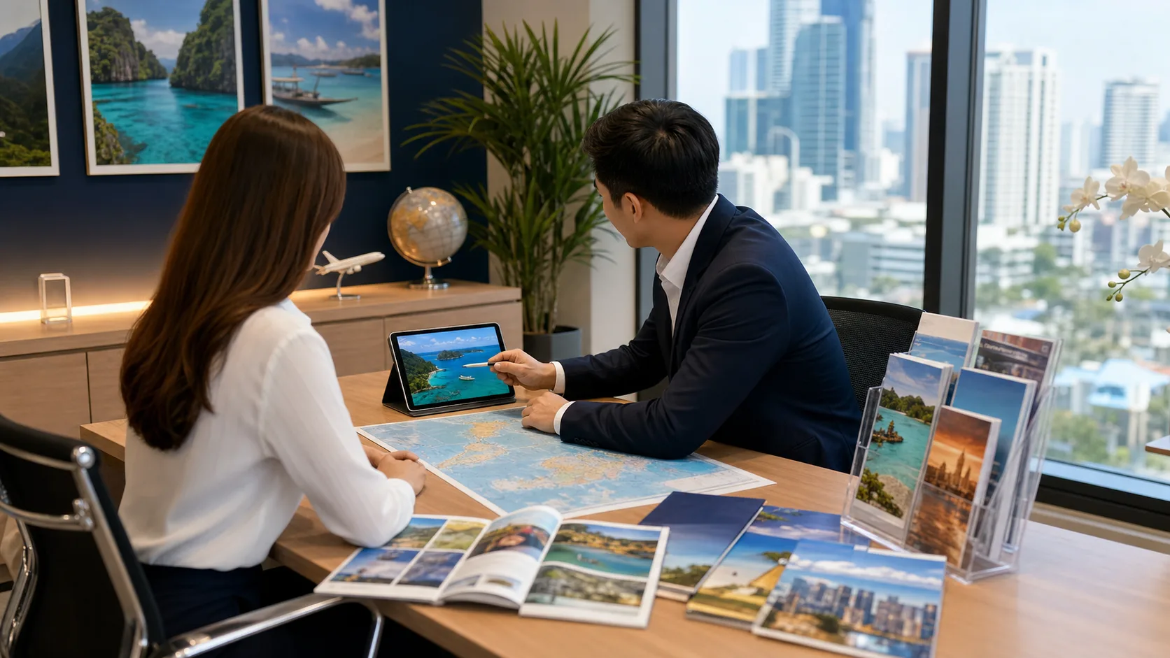 Amari International Travel and Tours office and travel service team